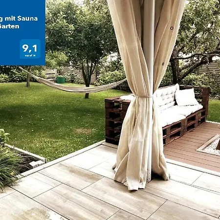 Mit Sauna Und Schoenem Garten アパート